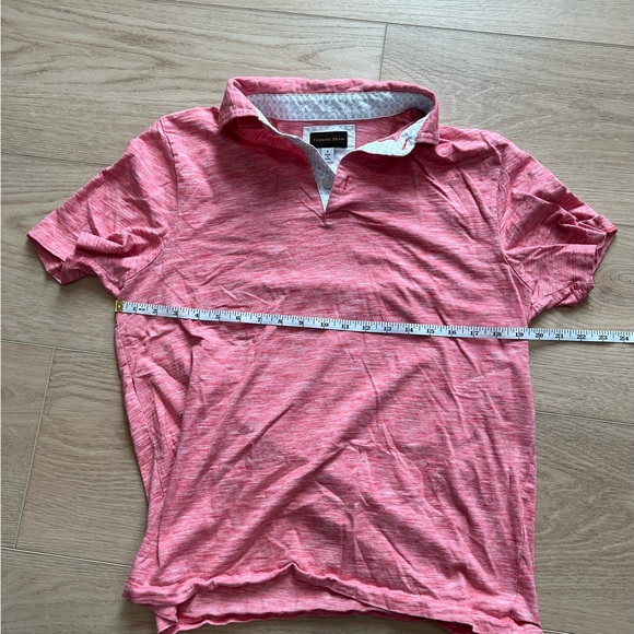 Thomas Dean Coral Pink Shirt - Picture 4 of 4